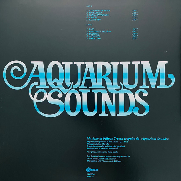 Aquarium Sounds - Aquarium Sounds | Sonor Music Editions (SME 85) - 2