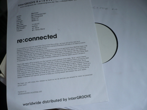 Martinez - Re:connected 001 | Re:connected (RE001-6)