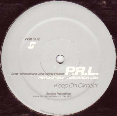 Scott Richmond And John Selway Present Psychedelic Research Lab - Keep On Climbin' | Satellite Recordings (sat 002) - main Scott Richmond And John Selway Present Psychedelic Research Lab - Keep On Climbin' | Satellite Recordings (sat 002) - main