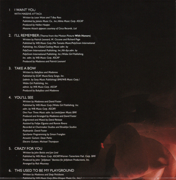 Madonna - Something To Remember | Maverick (9362-46100-2) - 2