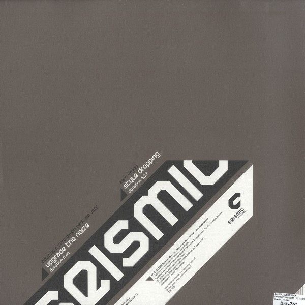 Balistic & Zero Vision - Upgrade The Noize | Seismic Records (SMC028) - 2