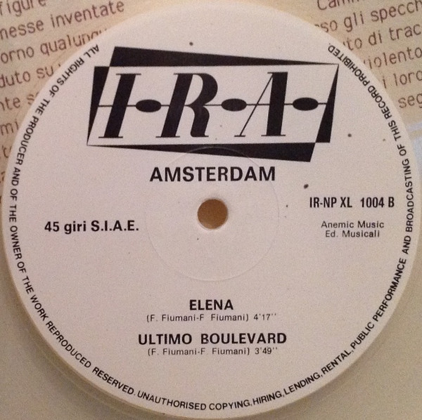 Diaframma / Litfiba - Amsterdam | IRA (IR - NP XL 1004) - 4