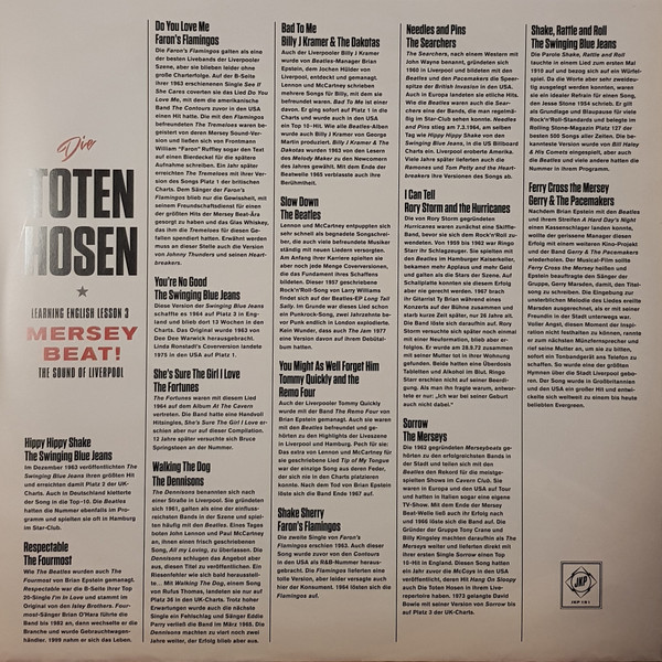 Die Toten Hosen - Learning English Lesson 3 Mersey Beat! The Sound Of Liverpool | Jochens Kleine Plattenfirma (JKP) (JKP 151) - 4
