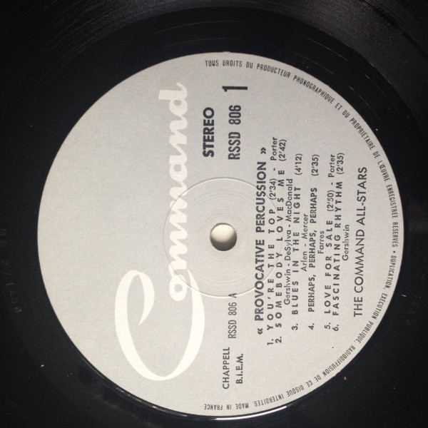 The Command All-Stars - Provocative Percussion | Command (RS806SD) - 4