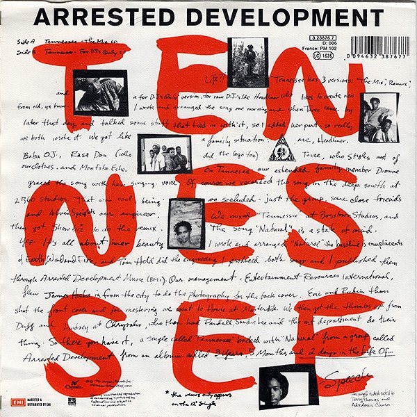 Arrested Development - Tennessee | Chrysalis (3 23876 7) - 2