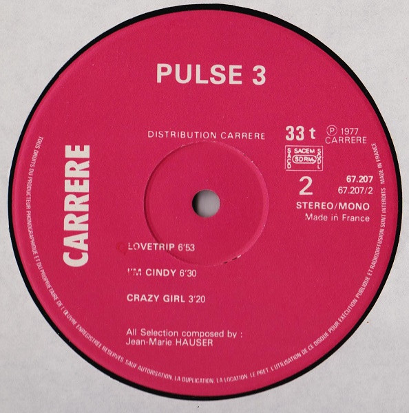 Pulse 3 - Pulse 3 | Carrere (67 207) - 4