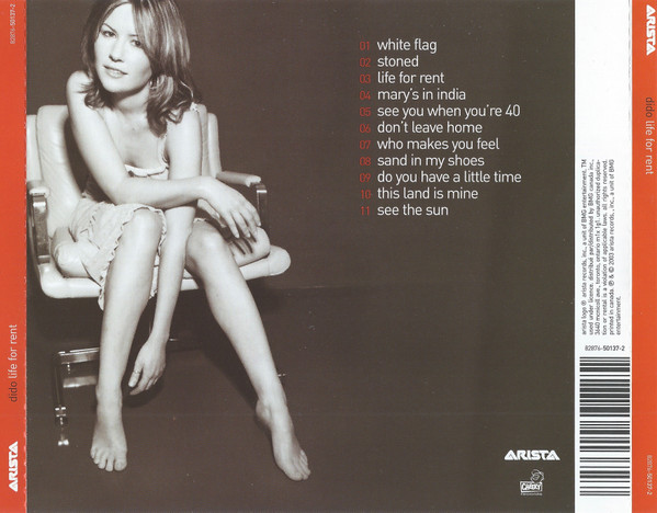 Dido - Life For Rent | Arista (82876-50137-2) - 2 Dido - Life For Rent | Arista (82876-50137-2) - 2