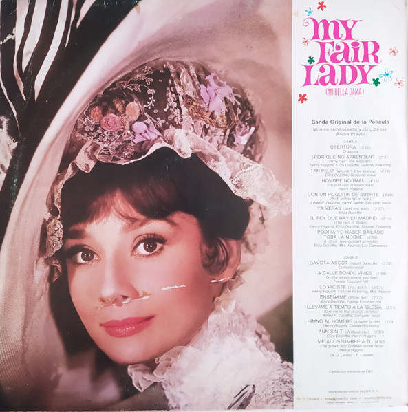 Audrey Hepburn , Rex Harrison - My Fair Lady = Mi Bella Dama | CBS (2-90.006) - 2