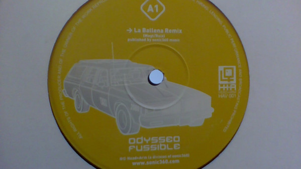 Fussible - Odyssea (Remixes 1) | Head+Arm (HAV001) - main