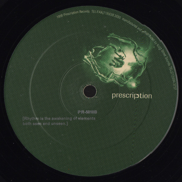 Ron Trent & Anthony Nicholson - Afro Nova EP | Prescription (PR-5010) - 2