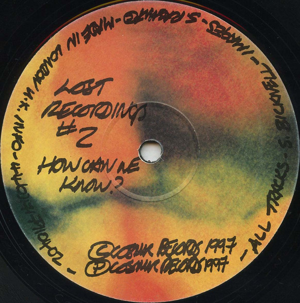 Steve Bicknell - Lost Recordings #2 - How Can We Know? | Cosmic Records (COS015)