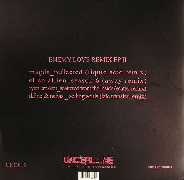 Louderbach - Enemy Love Remix EP II | Underl_ne (UND/013) - main Louderbach - Enemy Love Remix EP II | Underl_ne (UND/013) - main