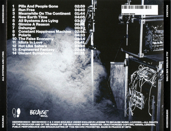 Soulwax - All Systems Are Lying | Because Music (BEC5615930) - 2 Soulwax - All Systems Are Lying | Because Music (BEC5615930) - 2