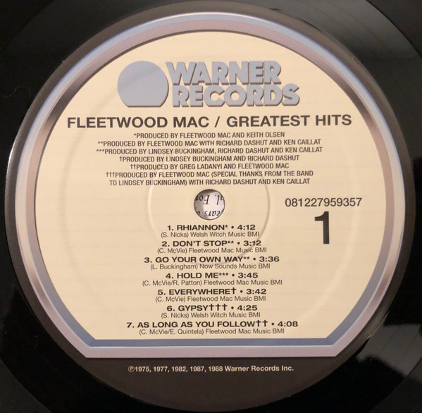 Fleetwood Mac - Greatest Hits LP | Warner Records (081227959357) - 3 Fleetwood Mac - Greatest Hits LP | Warner Records (081227959357) - 3