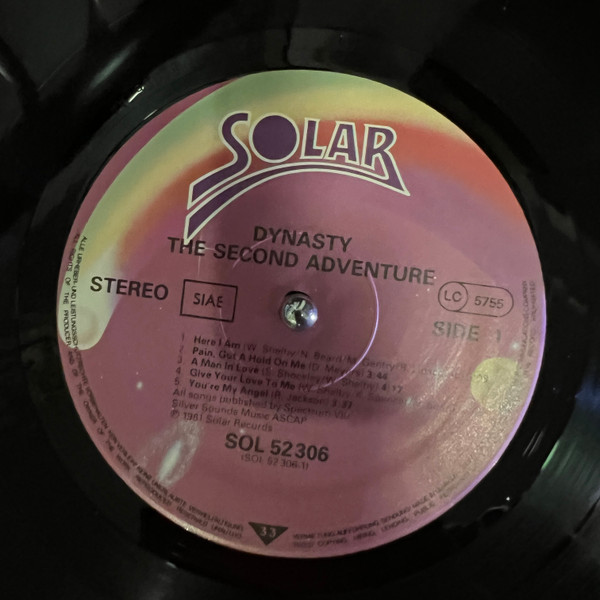 Dynasty - The Second Adventure | Solar (SOL K 52 306 (S 20)) - 2 Dynasty - The Second Adventure | Solar (SOL K 52 306 (S 20)) - 2