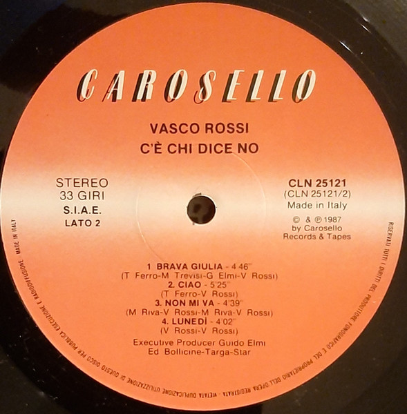 Vasco Rossi - C'è Chi Dice No | Carosello (CLN 25121) - 4