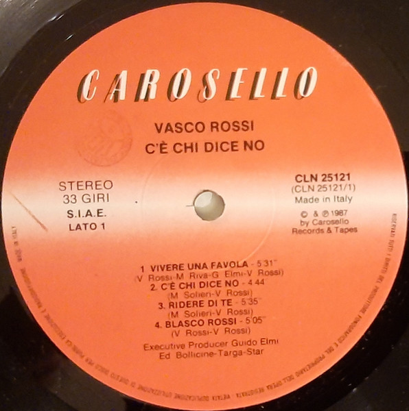 Vasco Rossi - C'è Chi Dice No | Carosello (CLN 25121) - 3