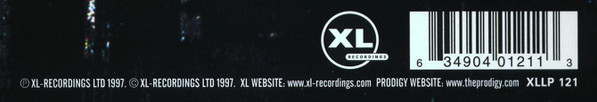 The Prodigy - The Fat Of The Land | XL Recordings (XLLP 121) - 2 The Prodigy - The Fat Of The Land | XL Recordings (XLLP 121) - 2