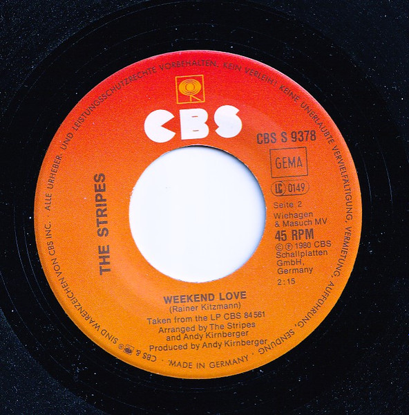 The Stripes - Tell Me Your Name | CBS (S 9378) - 4