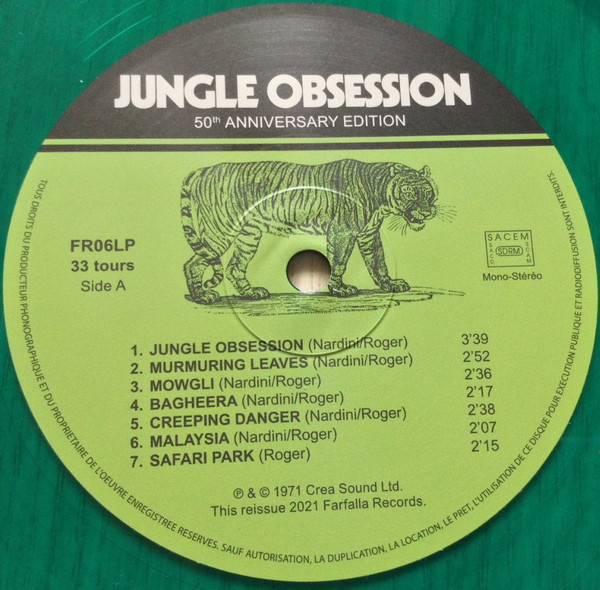 Nino Nardini & Roger Roger - Jungle Obsession | Farfalla Records (FR06LP) - 4 Nino Nardini & Roger Roger - Jungle Obsession | Farfalla Records (FR06LP) - 4