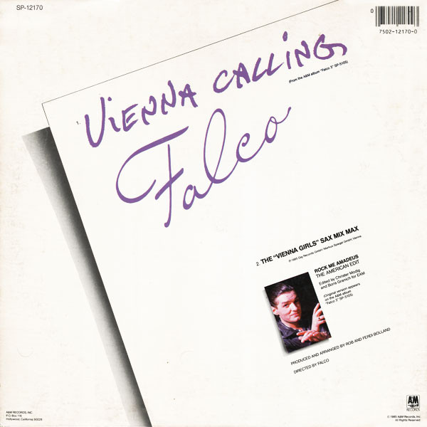 Rock Me Amadeus (The American Edit) / Vienna Calling