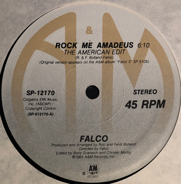 Rock Me Amadeus (The American Edit) / Vienna Calling