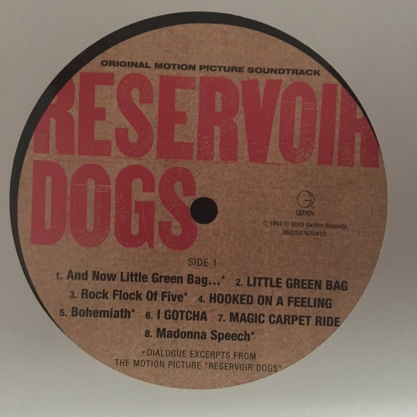 Various - Reservoir Dogs (Original Motion Picture Soundtrack) | Geffen Records (0602547670410) - 3 Various - Reservoir Dogs (Original Motion Picture Soundtrack) | Geffen Records (0602547670410) - 3