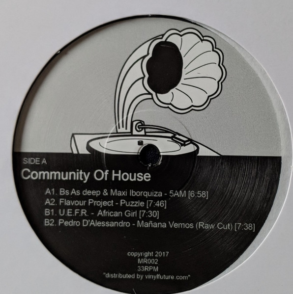 Various - Community Of House | Mostly Records (MR 002) - main Various - Community Of House | Mostly Records (MR 002) - main