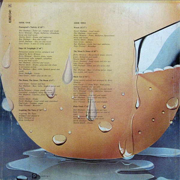 Gentle Giant - Acquiring The Taste | Vertigo (6360 041) - 2 Gentle Giant - Acquiring The Taste | Vertigo (6360 041) - 2