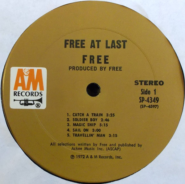 Free - Free At Last | A&M Records (SP-4349) - 3 Free - Free At Last | A&M Records (SP-4349) - 3