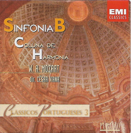 Sinfonia B - W. A. Mozart - Coluna de Harmonia | EMI Classics (5 69715 2) - main