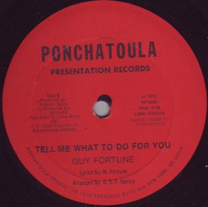 Guy Fortune - Tell Me What To Do For You | P&P Ltd. (PP 104) - 2