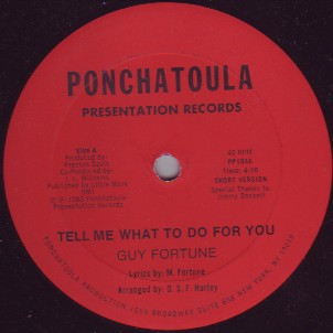 Guy Fortune - Tell Me What To Do For You | P&P Ltd. (PP 104)