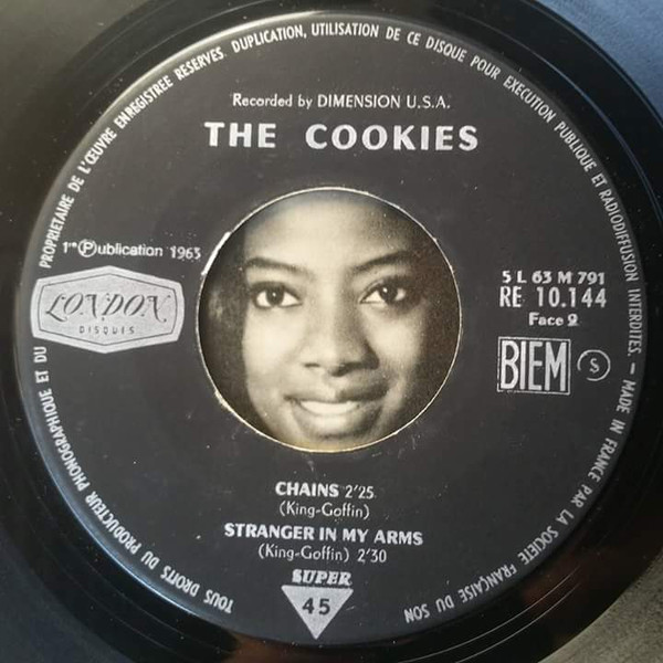 The Cookies - Don't Say Nothin' Bad About My Baby | Disques London (RE 10.144 S) - 4 The Cookies - Don't Say Nothin' Bad About My Baby | Disques London (RE 10.144 S) - 4