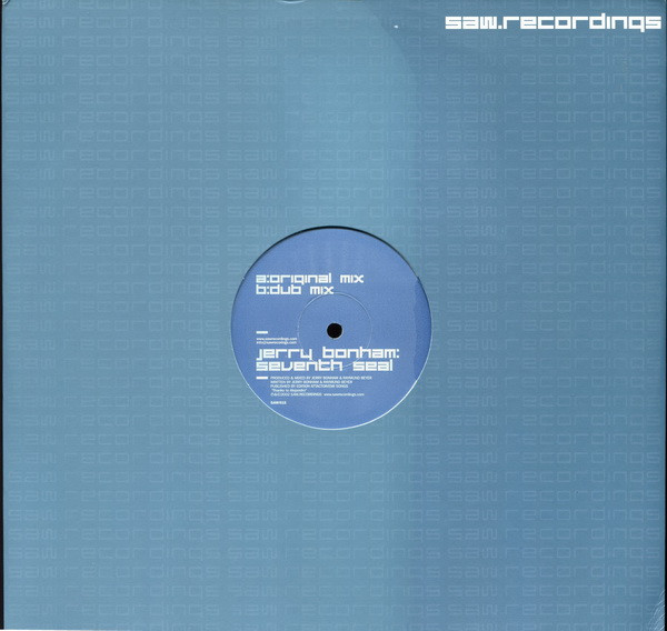 Jerry Bonham - Seventh Seal | Saw Recordings (SAW015) - 3 Jerry Bonham - Seventh Seal | Saw Recordings (SAW015) - 3