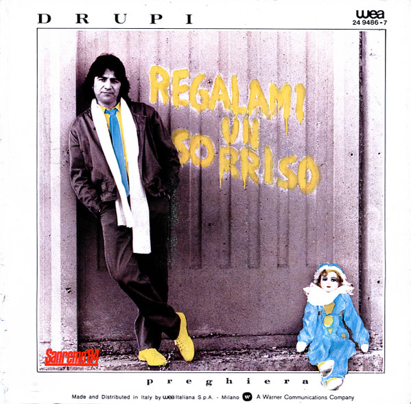 Drupi - Regalami Un Sorriso | WEA (24 9486-7) - 2