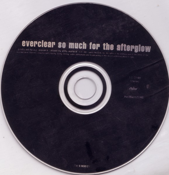 Everclear - So Much For The Afterglow | Capitol Records (7243 8 36503 2 3) - 3