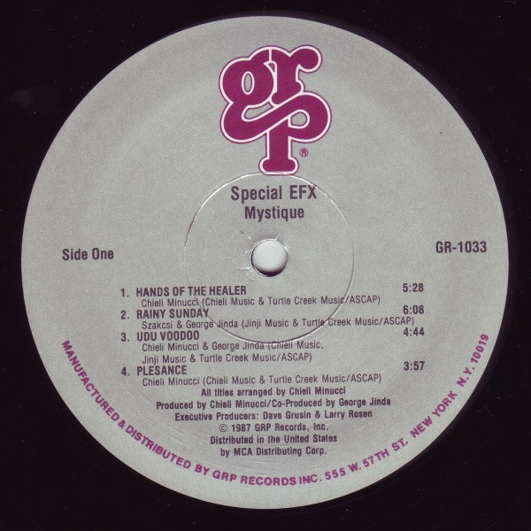 Special EFX - Mystique | GRP (GR-1033) - 3