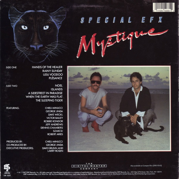 Special EFX - Mystique | GRP (GR-1033) - 2