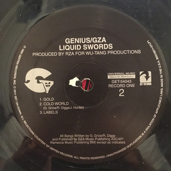 The Genius / GZA - Liquid Swords | Universal Music Special Markets (B0015811-01) - 4 The Genius / GZA - Liquid Swords | Universal Music Special Markets (B0015811-01) - 4