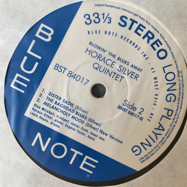 The Horace Silver Quintet & The Horace Silver Trio - Blowin' The Blues Away | Blue Note (5523658) - 4