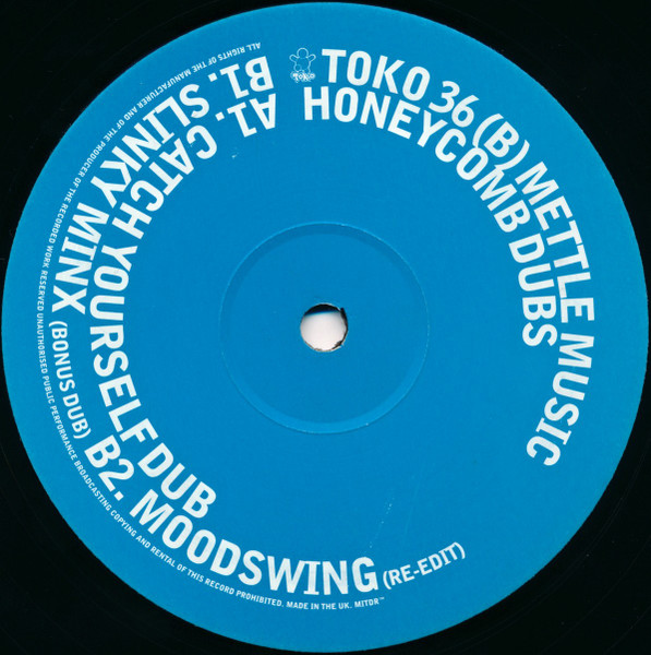 Mettle Music - The Honeycomb Dubs | Toko Records (TOKO 36) - 4