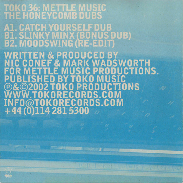 Mettle Music - The Honeycomb Dubs | Toko Records (TOKO 36) - main