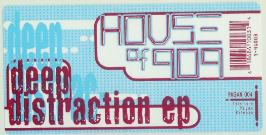 House Of 909 - Deep Distraction EP | Pagan America (Y-41003) - 3