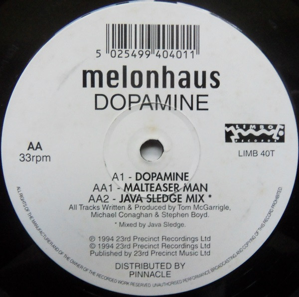 Melonhaus - Dopamine | Limbo Records (LIMB 40T) - main Melonhaus - Dopamine | Limbo Records (LIMB 40T) - main