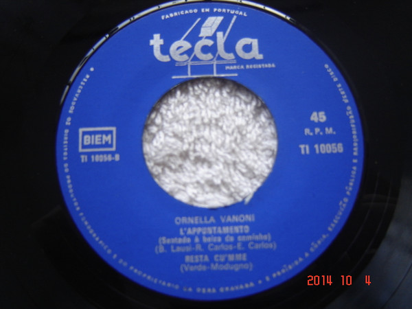 Ornella Vanoni - Ne Me Quitte Pas | Tecla (TI 10056) - 4