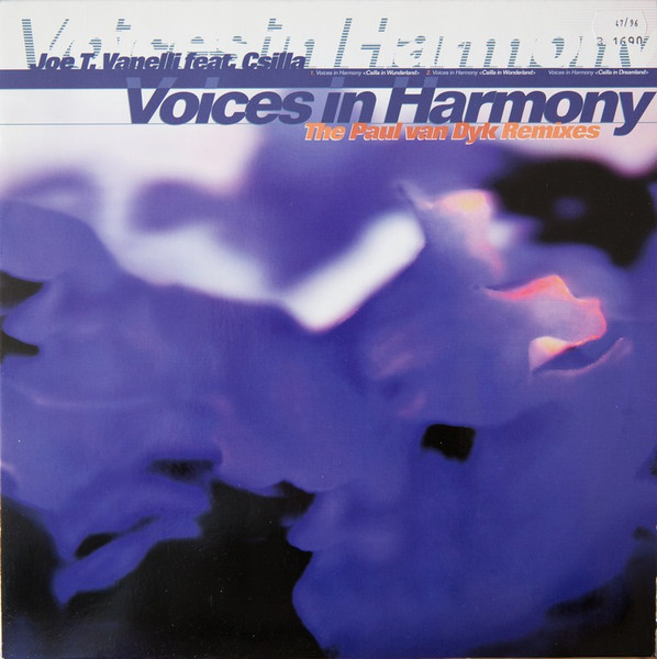 Joe T. Vannelli Feat. Csilla - Voices In Harmony (The Paul Van Dyk Remixes) | MFS (MFS 7064-0) - main