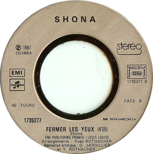 Shona - Elodie, Mon Rêve | Columbia (1735277) - 4