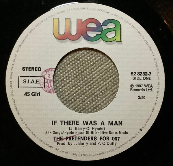 The Pretenders - If There Was A Man | WEA (92 8232-7) - 2