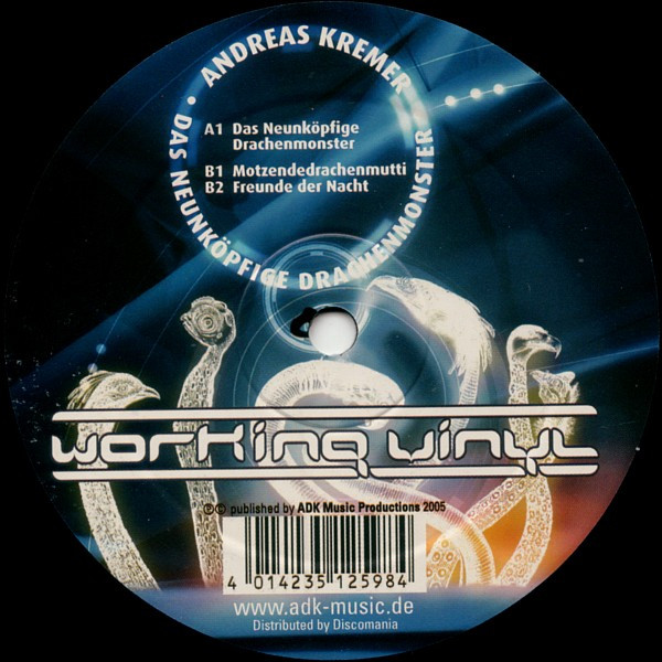 Andreas Kremer - Das Neunköpfige Drachenmonster | Working Vinyl (WV 19) - 2